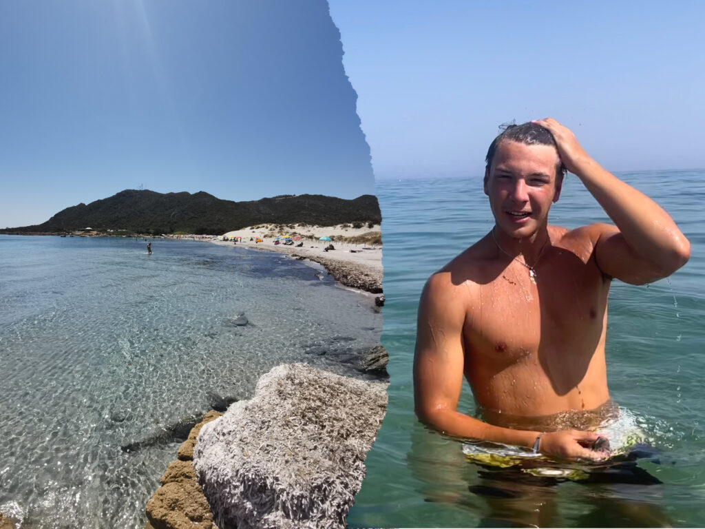 5 pláží na Sardínií