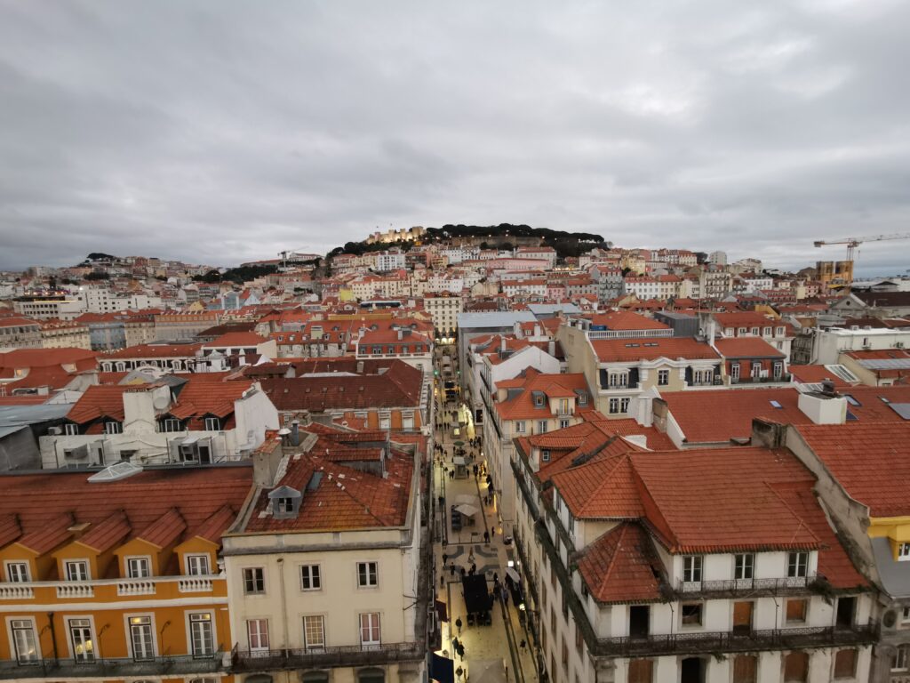 View from Elevador de Santa Justa