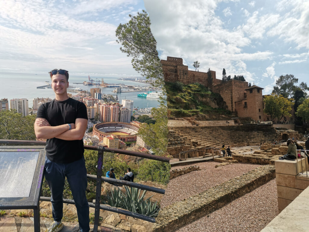 Malaga: Hrad Gibralfaro, Alcazaba, rímske divadlo